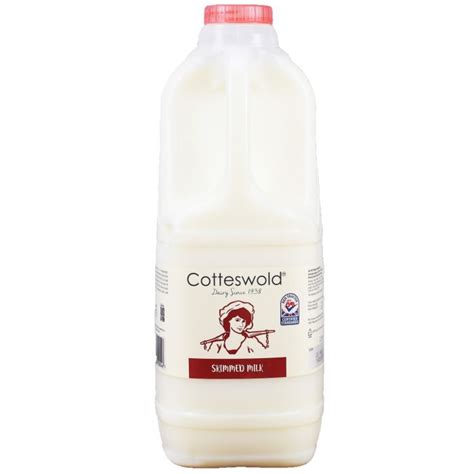 Cotteswold Skimmed Milk Poly Bottle 2ltr