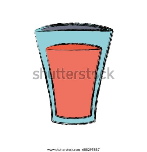 Glass Water Stock Vector Royalty Free 688295887 Shutterstock