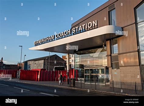 New National Express Coach Bus Station Digbeth Birmingham Stock Photo