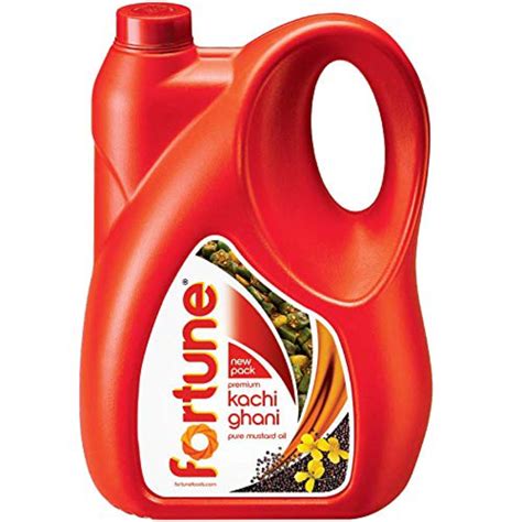 Fortune Kachi Ghani Mustard Oil Kgmo Jar 5 L Citi Super Mart