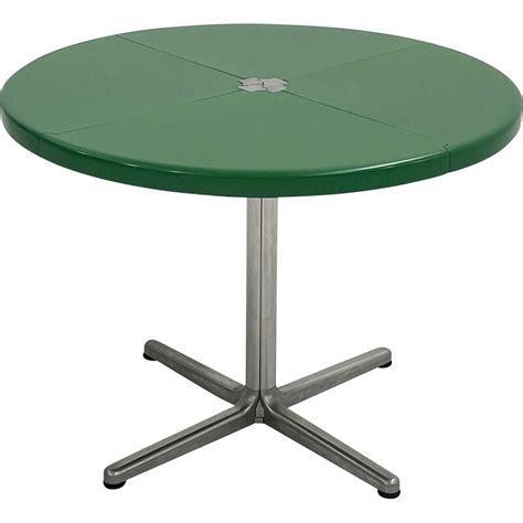 Table Pliante Plana Vintage Verte Par Giancarlo Piretti Pour Anonima