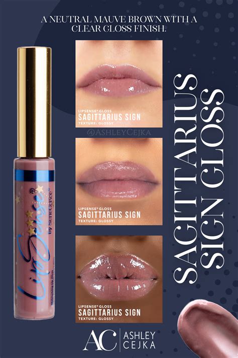 Sagittarius Sign Gloss Ashley Cejka