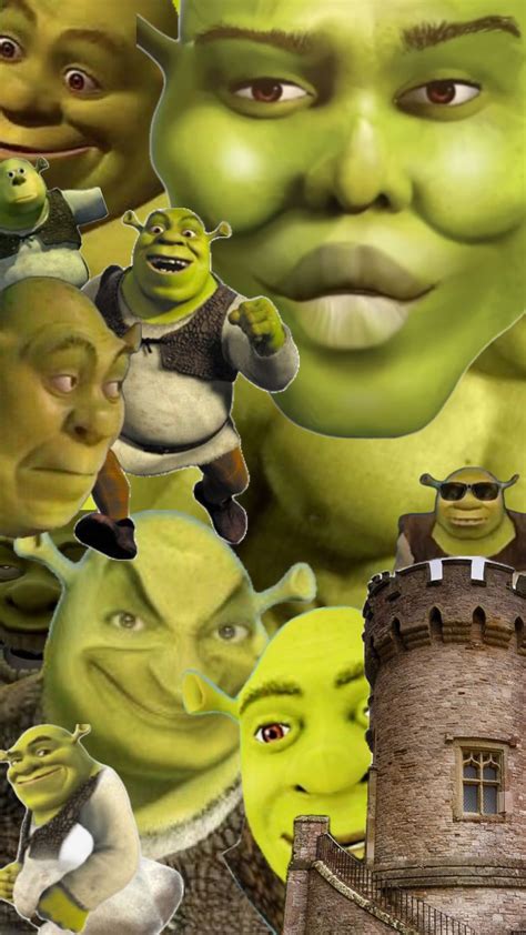 #wallpapers #shrek #shrekcore #green #movie #vibes #masterpiece | Cute ...