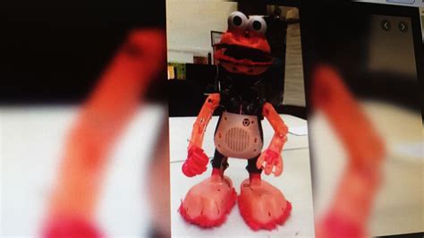 Tickle Me Elmo Without Fur