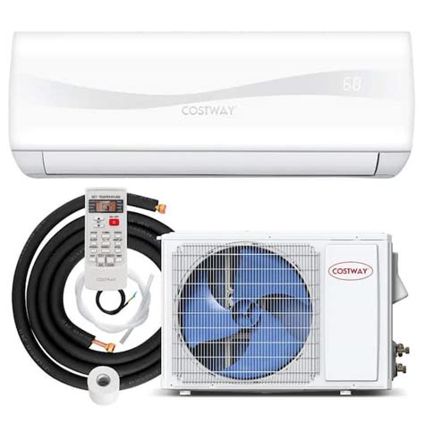 Costway 20 Seer2 12 000 Btu 1 Ton Ductless Mini Split Air Conditioner