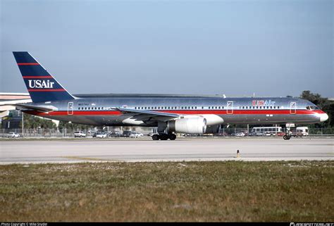 N607AU USAir Boeing 757 225 Photo By Mike Snyder ID 1429802