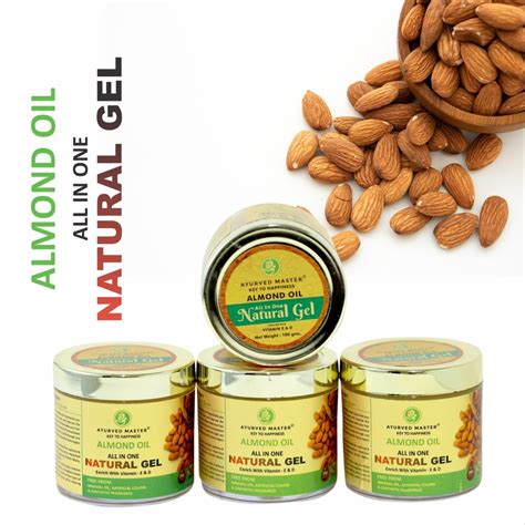 Ayurved Master Almond All In One Nature Gel Enrich With Vitamin E D