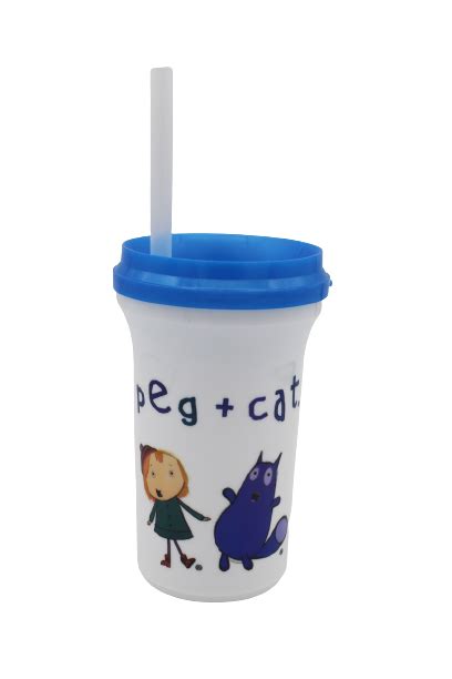 Peg Cat Sippy Cup — Latrobe Art Center