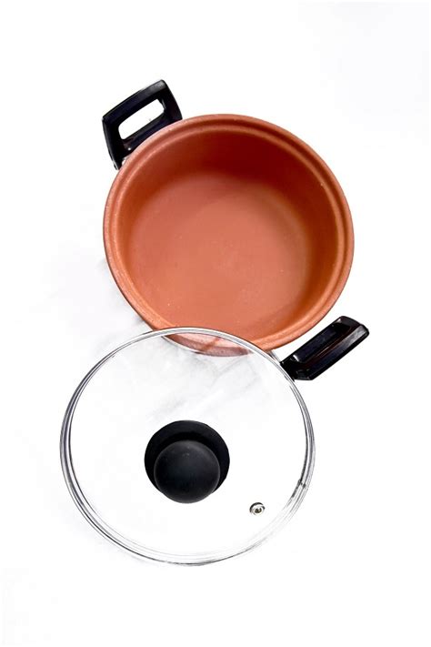 Mittikalaa Red Clay Terracotta Kadai For Cooking For Kitchen At Rs