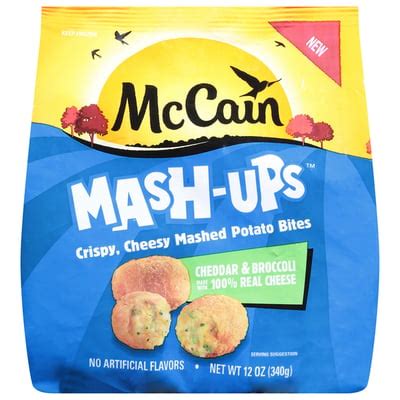 McCain McCain Mash Ups Mashed Potato Bites Cheddar Brocolli