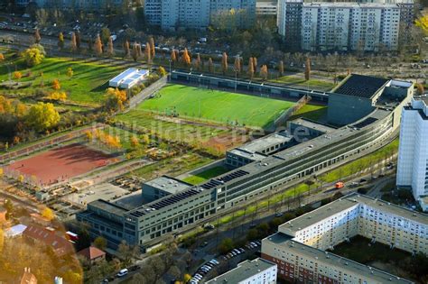 Luftaufnahme Berlin Schulgeb Ude Der Fritz Reuter Oberschule Im