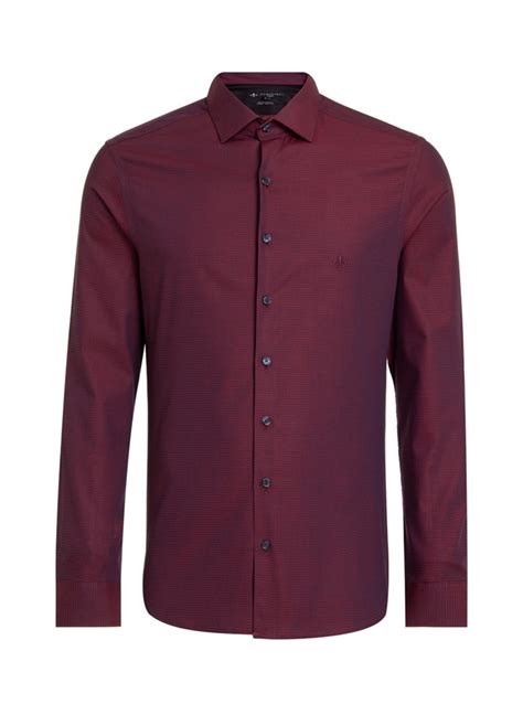 Camisa Dudalina Ml Maq Changeant Masculina Camisa Dudalina