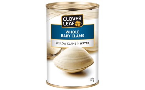 Whole Baby Clams - Clover Leaf