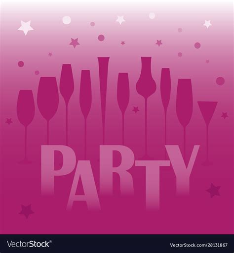 Greeting card party invitation Royalty Free Vector Image