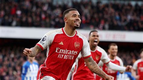 Arsenal Boss Mikel Arteta Says Gabriel Jesus Has Spark Back After