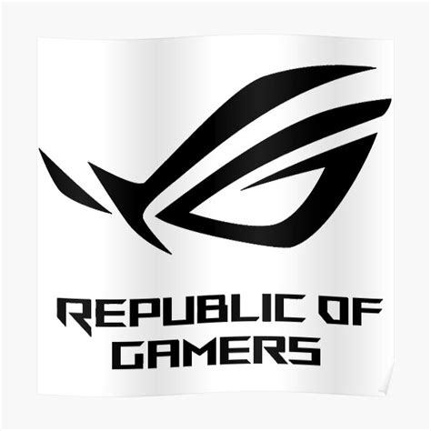 Republic Of Gamers Posters Redbubble