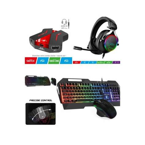 Spirit Of Gamer Pack Gamer Pro Ultimate Mk Souris Rgb Clavier Rgb