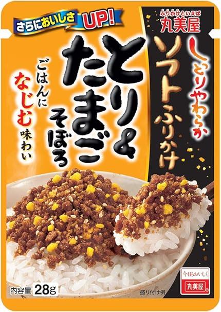 Jp 丸美屋食品工業 ソフトふりかけ とりandたまごそぼろ 28g 食品・飲料・お酒