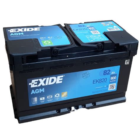 Exide Start Stop Agm Radial Ek V Ah