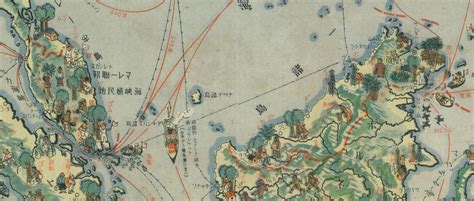 Japanese map of Malaysia's natural resources, 1941 : r/malaysia