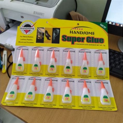 Jual Lem Besi Super Glue Handsome Gram Korea Gram Gr Serbaguna