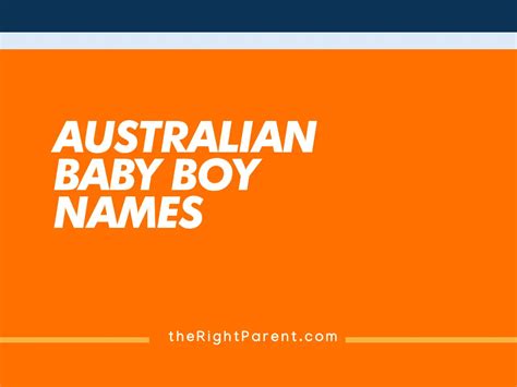 182+ Australian Baby Boy Names Meaning, Origin, And Popularity ...