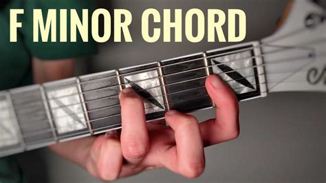 5 Easy Ways To Play An F Minor Chord On Guitar Beast Mode Guitar