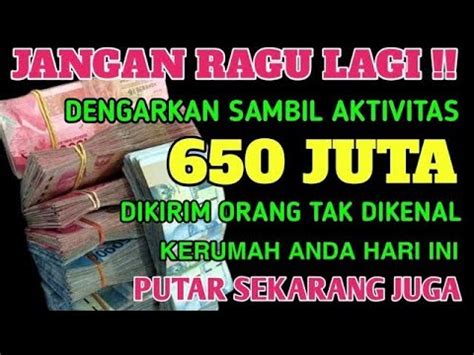 CACI MAKI SAYA JIKA GAGALSETELAH DENGARKAN INI 10 MENIT UANG 220 M