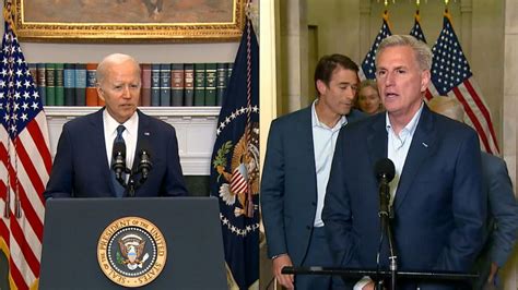 Biden Mccarthy Reach Agreement On Federal Debt Ceiling Good Morning America