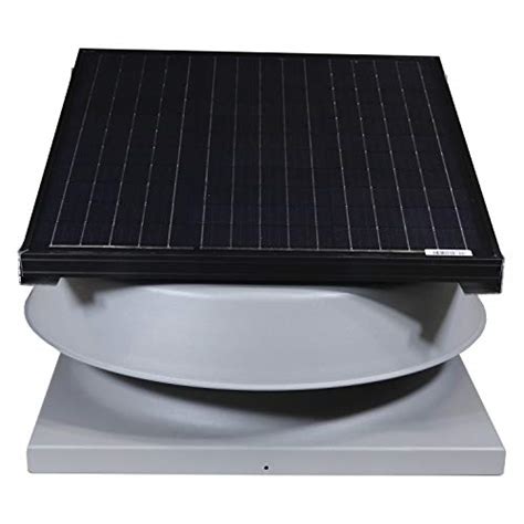 Watt Curb Mount Solar Attic Fan By Natural Light Ledlighttubes