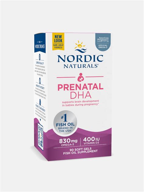 Prenatal Dha C Psulas Nordic Naturals Nutribio