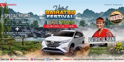 Daihatsu Ajak Berpetualang Dan Tebar Promo Di Virtual Festival NMAA