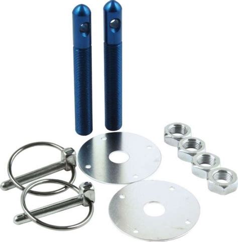 Purchase Allstar Performance 18502 Aluminum Hood Pin Kit 1 2 Pin Blue