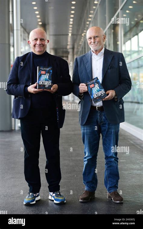 Ralf Hoppe And Dirk Rossmann At The Frankfurt Bookfair Germany City