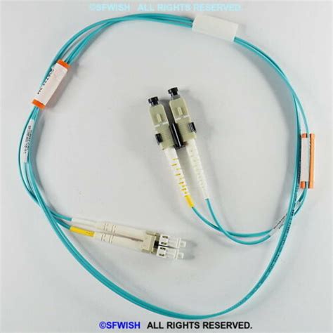 NEW CommScope Lazrspeed 550 LC To SC Fiber Optic Patch Cord 1 6mm