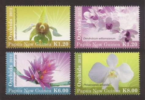 Papua New Guinea Sc Mnh Orchids Hipstamp