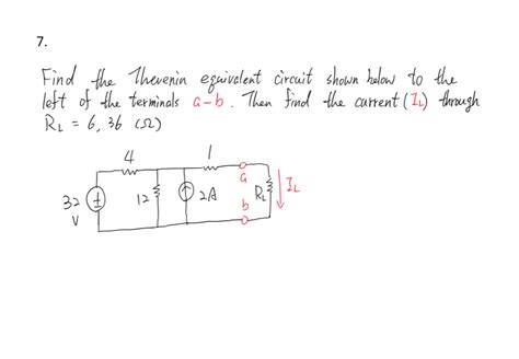 Solved Find The Thevenin Equivalent Circuit Shown Helow To Chegg