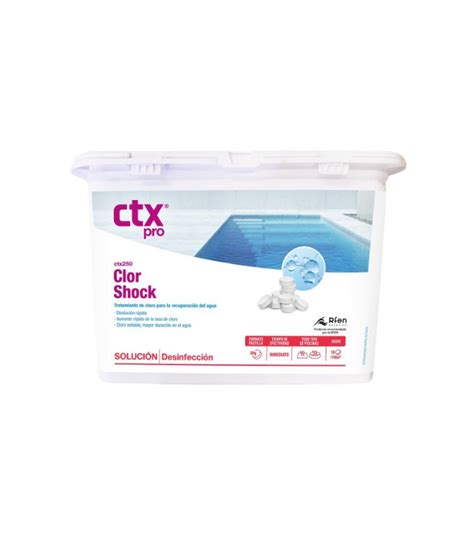 CTX 250 Clorshock 1KG Dicloro En Tabletas 75133