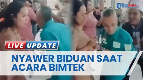 Viral Video Kepala Desa Sukarsa Cigudeg Bogor Asyik Joget Bareng Biduan