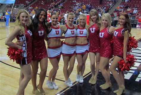 Utah Utes Cheerleaders A Photo On Flickriver