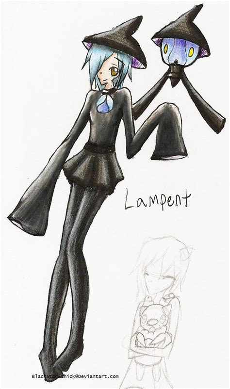 Pokemon - Lampent by BlackStar-Chick on DeviantArt