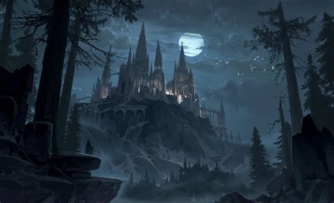 YE, MH C | Fantasy art, Fantasy castle, Fantasy artwork