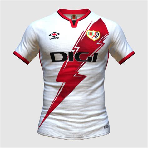 Rayo Vallecano X Umbro Home Kit Fifa Kit Creator Showcase