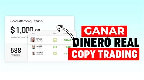 10 POR DIA Como Ganar Dinero De Verdad Con El Copy Trading De