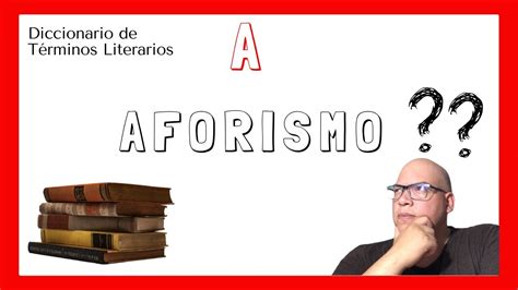 Qué es un AFORISMO en LITERATURA Definición Ejemplos YouTube