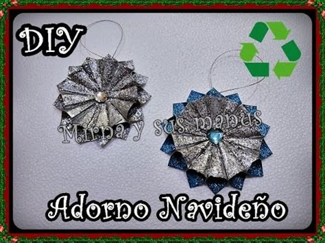 Manualidades Mirna y sus manus Diy Como hacer un adorno navideño