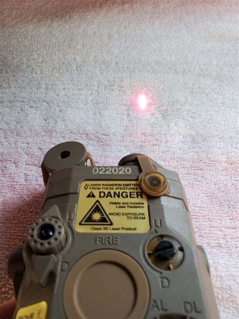 Sold Peq La Red Laser Visible Light Hopup Airsoft