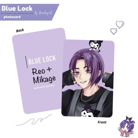 Jual Blue Lock Photocard By Eternalvy Shopee Indonesia