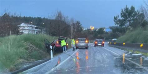 El Granizo Caus Varios Accidentes Con Seis Heridos En La Ap A La