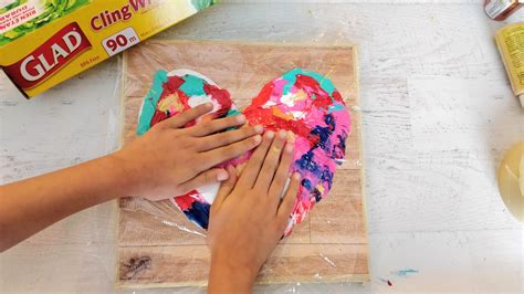 Heart Painting on Canvas - 3 ways! Easy Tutorial for Kids & Adults.